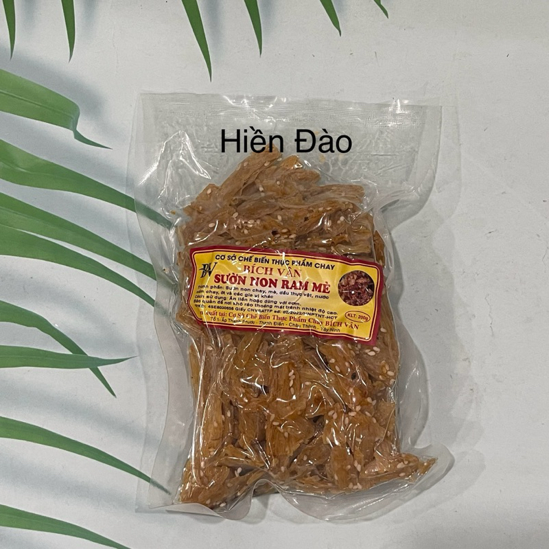 SƯỜN NON RAM MÈ Chay 200gr ( ăn liền )