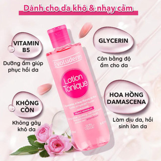 Nước hoa hồng Evoluderm Lotion 250ml