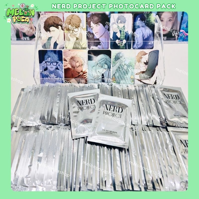 Nerd Project - Dự Án Mọt Sách Random Photocard Pack