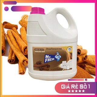 Nước rửa chén bát Mr.Fresh 3.8L không hương,Hương quế