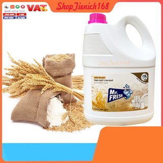Nước rửa chén bát Mr.Fresh 3.8L không hương,Hương quế