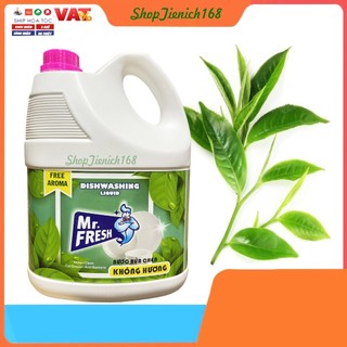 Nước rửa chén bát Mr.Fresh 3.8L không hương,Hương quế