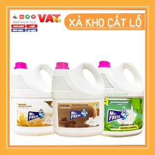 Nước rửa chén bát Mr.Fresh 3.8L không hương,Hương quế