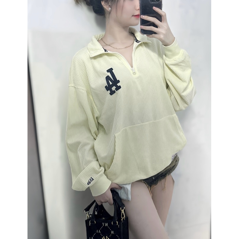 [CHÍNH HÃNG] ÁO SWEATER NEWERA ZIP LOGO