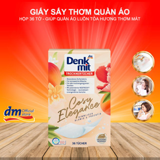 Giấy Thơm Quần Áo Denkmit Dùng Cho Máy Sấy, Tủ Quần Áo, Giày Nhập Đức Chính Hãng