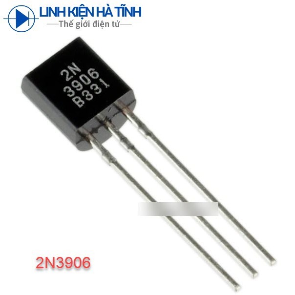 [100 CON] Transistor PNP 2N3906 0.2A-40V - BM22