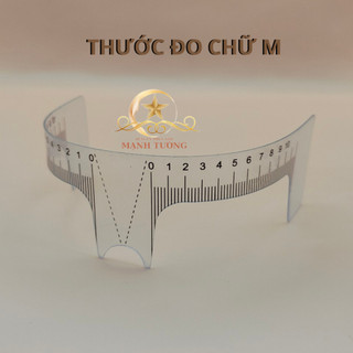 thước đo chân mày chữ M