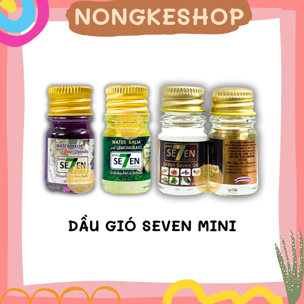 Dầu seven mini 5ml Thái Lan