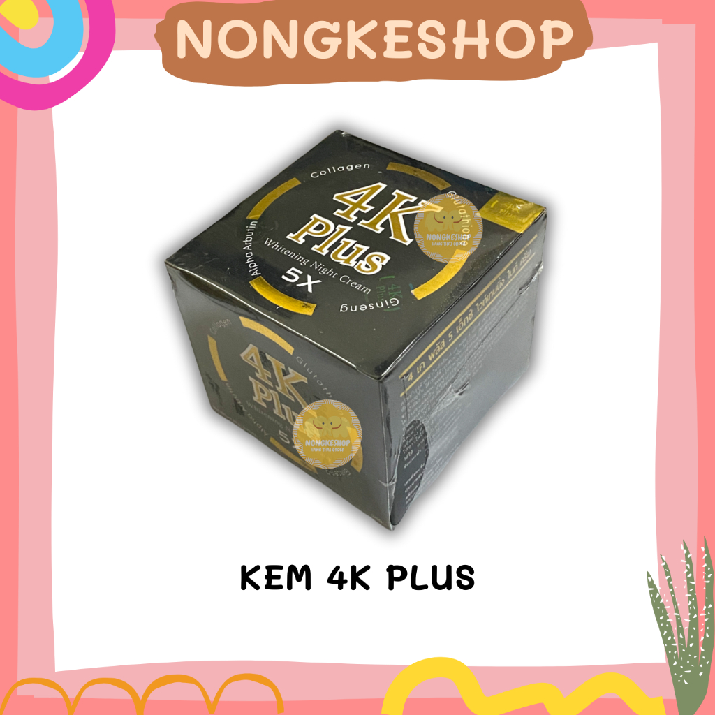 Kem 4K Plus 5X 20gr Thái Lan