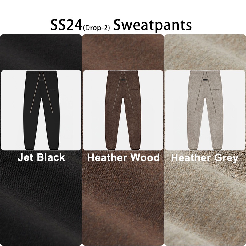 ⚡️[Best Quality] - Quần Dài FOG Fear Of God ESSENTIALS SS24 ''ESSENTIALS Sweatpants,Quần nỉ jogger E