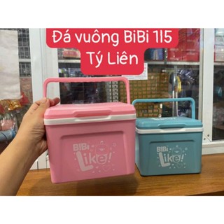 Bình Đá vuông mini 1L5 BiBi Tý Liên, thùng đá giữ nhiệt nhỏ nhắn xinh xắn