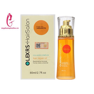 Tinh Dầu Dưỡng Tóc Phục Hồi Hư Tổn Olexrs Collagen 80ML