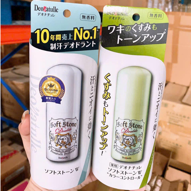 Lăn khử mùi đá khoáng Soft Stone