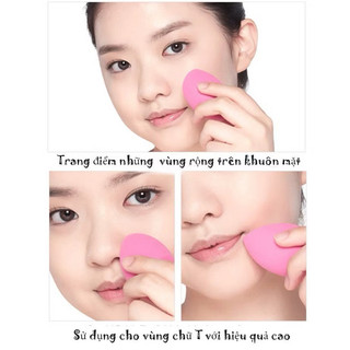 COMBO 02 (hai) Bông tán kem nền (giao màu ngẫu nhiên)