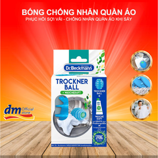 Bóng Giặt Sấy Chống Nhăn Quần Áo Dr Beckmann Giúp Chống Nhăn Và Phục Hồi Sợi Vải Hàng Nhập Khẩu Đức