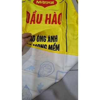 Tạp dề màu vàng quà từ Maggi