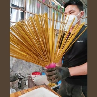 (Bó 61 cây)Nhang đũa thơm hương Lài đặc biệt/Nhang sào cao cấp 5-6-7 tấc Thiên Phú Hương