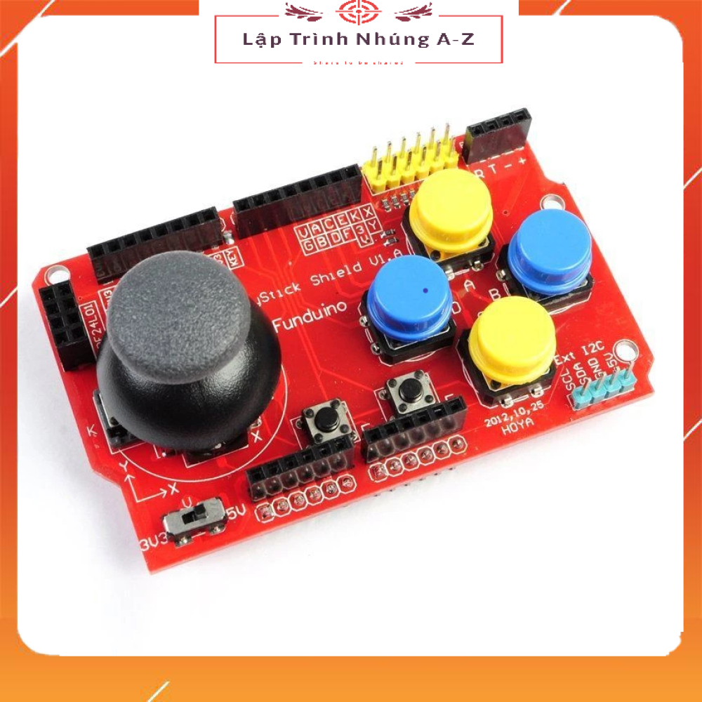 [Lập Trình Nhúng A-Z][G43] Module Arduino JoyStick Shield