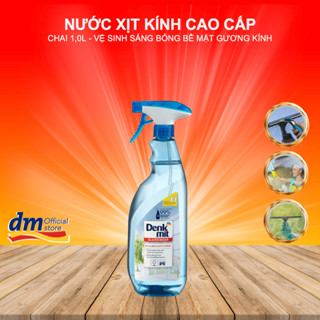 Nước lau kính Denkmit nhập khẩu Đức xịt tẩy vết ố mốc lâu ngày trên cửa kính kiếng chai 1 lít