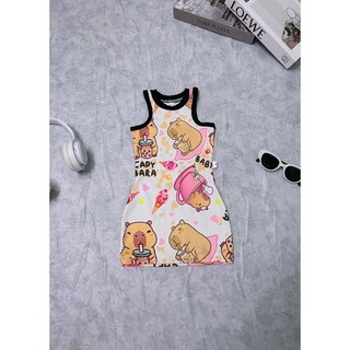 Đầm Body Dây Dành Cho Bé