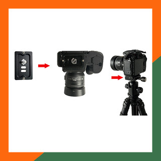 Đế Kim Loại Gắn Chân Máy Ảnh Quick Plate (Tripod Quick Plate)