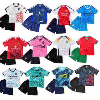 [BỘ TRẺ EM] Bộ Quần Áo Bóng Đá Trẻ Em Giá Rẻ - Đồ Thể Thao Nam Nữ CLB Miami, MU, PSG, MC, Arsenal 2023 | HN Sport