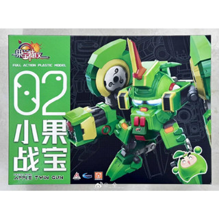 Mô Hình Lắp Ráp Táo Thiện Xạ Robot Trái Cây Yi li chuang wan chính hãng