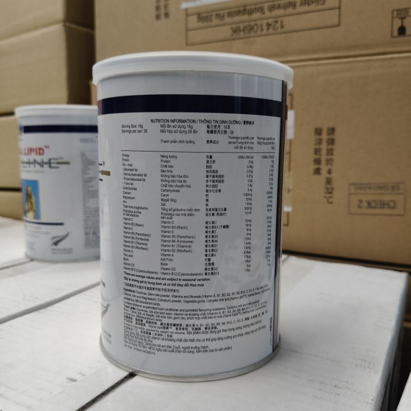 [ Có hóa đơn ] Sữa non Alpha Lipid nhập khẩu New Zealand 450g/lon.