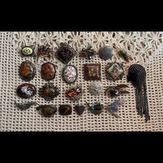 [2hand](16/8) Cài áo Vintage Nhật + kèm quà khi mua