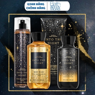 Body Mist Bath And Body Works Nam Nữ Chính Hãng Into The Night, Xịt Thơm Body Toàn Thân Hương Nước Hoa 236ml