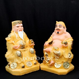 [ Cao 18 cm ] TƯỢNG THẦN TÀI THỔ ĐỊA [COMPOSITE + BỘT ĐÁ  ]