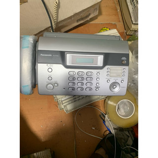 Máy fax mới Panasonic KX-FT 933 màu bạc ,giấy nhiệt