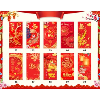 100 Bao Lì Xì Tết chọn mẫu [M41 đến M99]