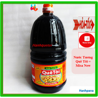 Nước Tương xì dầu MISA NEW, NƯỚC TƯƠNG QUÊ TÔI CŨ can 2 lít