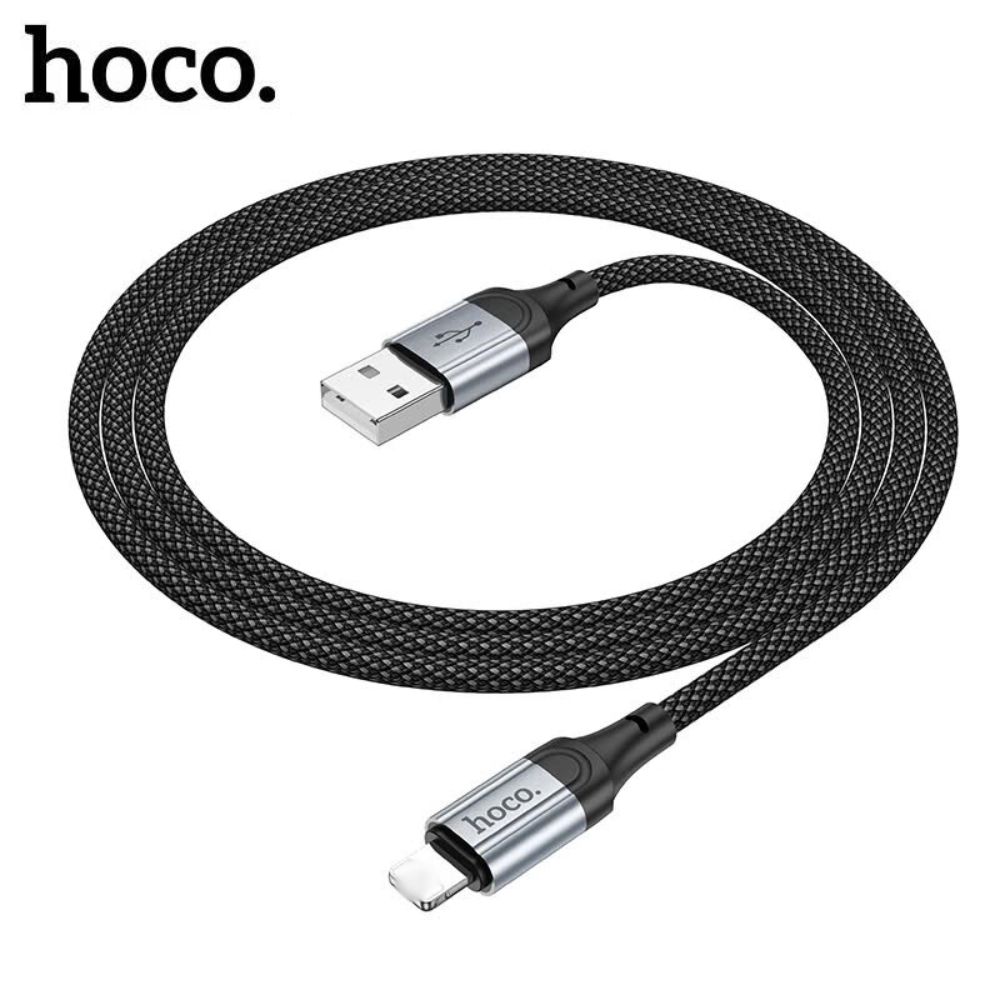 Dây sạc nhanh Hoco,cáp sạc bọc dù chính hãng cho điện thoại phone 6-14 cổng usb truyền dữ liệu thiết kế dây dù | BigBuy360 - bigbuy360.vn