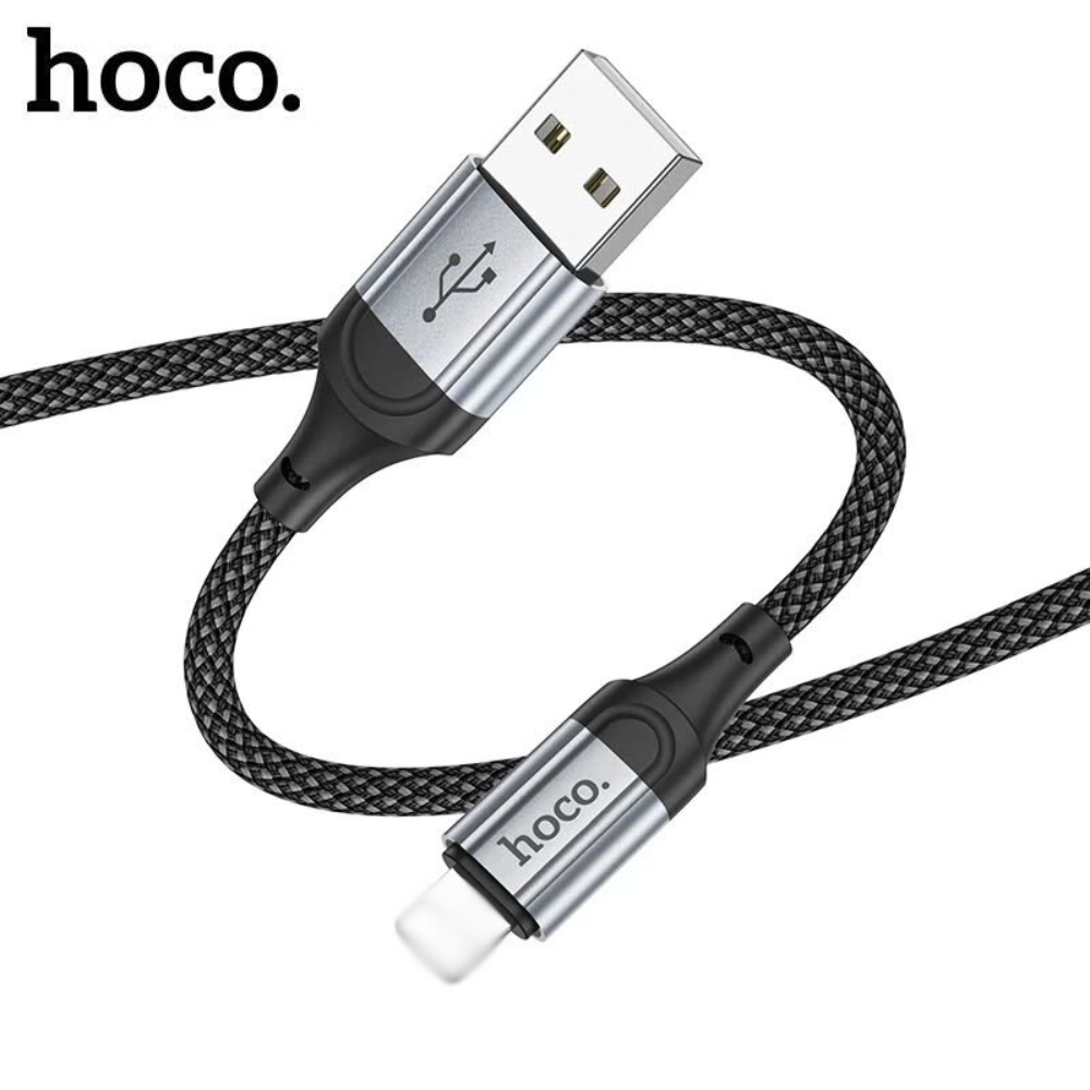 Dây sạc nhanh Hoco,cáp sạc bọc dù chính hãng cho điện thoại phone 6-14 cổng usb truyền dữ liệu thiết kế dây dù | BigBuy360 - bigbuy360.vn