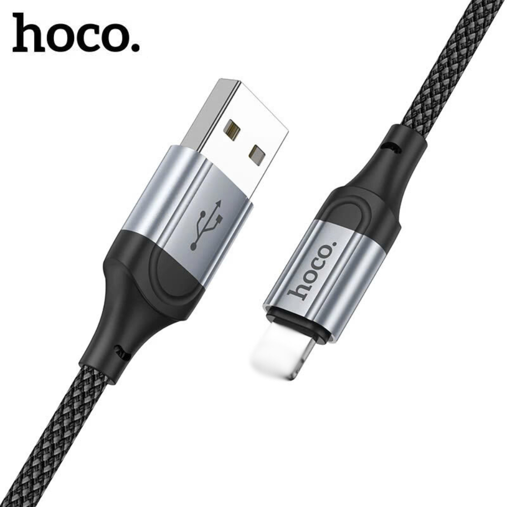 Dây sạc nhanh Hoco,cáp sạc bọc dù chính hãng cho điện thoại phone 6-14 cổng usb truyền dữ liệu thiết kế dây dù | BigBuy360 - bigbuy360.vn