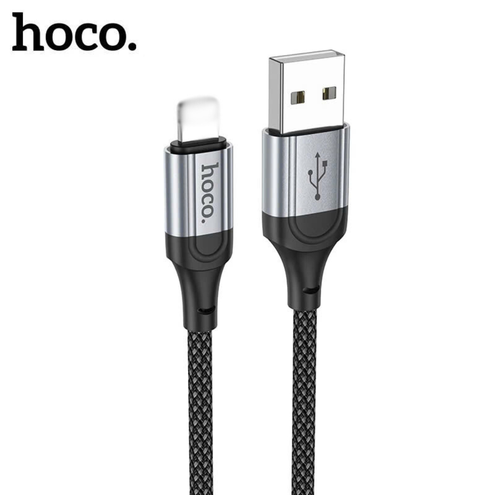 Dây sạc nhanh Hoco,cáp sạc bọc dù chính hãng cho điện thoại phone 6-14 cổng usb truyền dữ liệu thiết kế dây dù | BigBuy360 - bigbuy360.vn