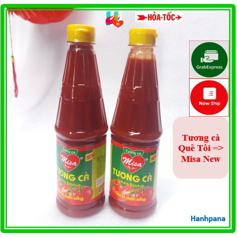 Tương cà Misa New 500ML ( tem mới Quê Tôi )