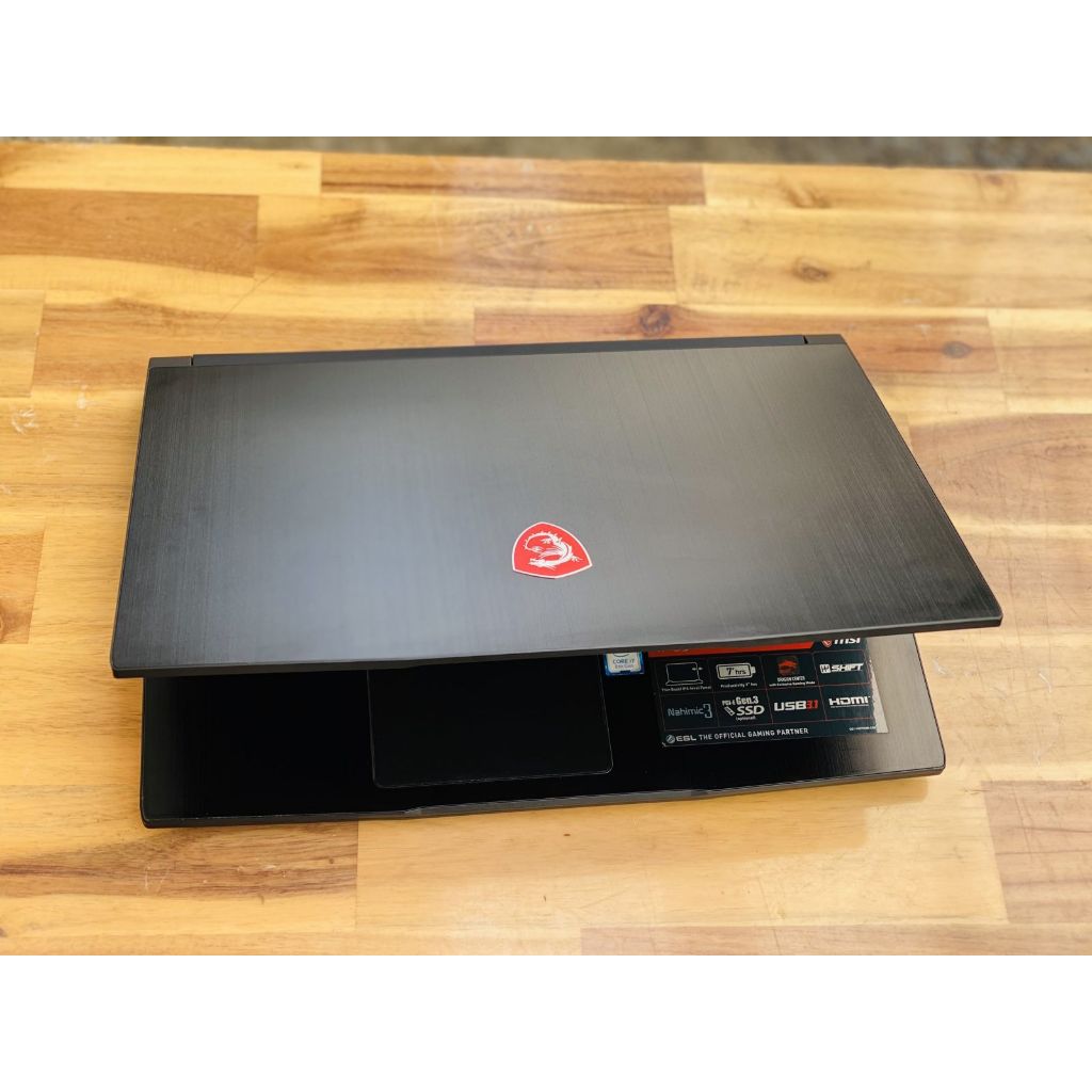GAMING MSI GF63 CORE I7 8750H RAM 16G SSD 256G 15.6INCH FHD VGA GTX 1050TI