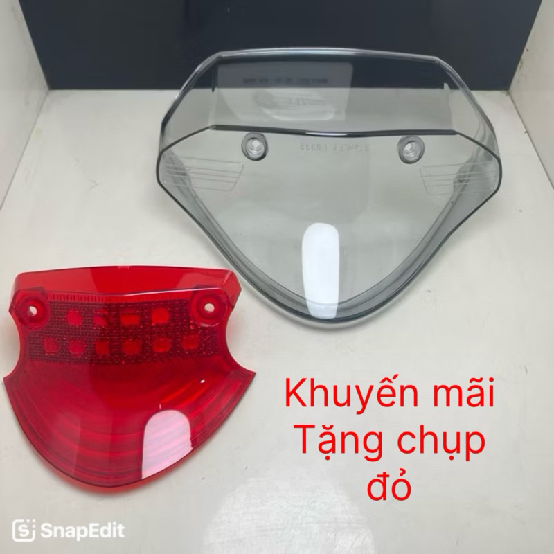 Nắp lái sirius đời rc  50 - 110cc ( Mica màu khói + vít )