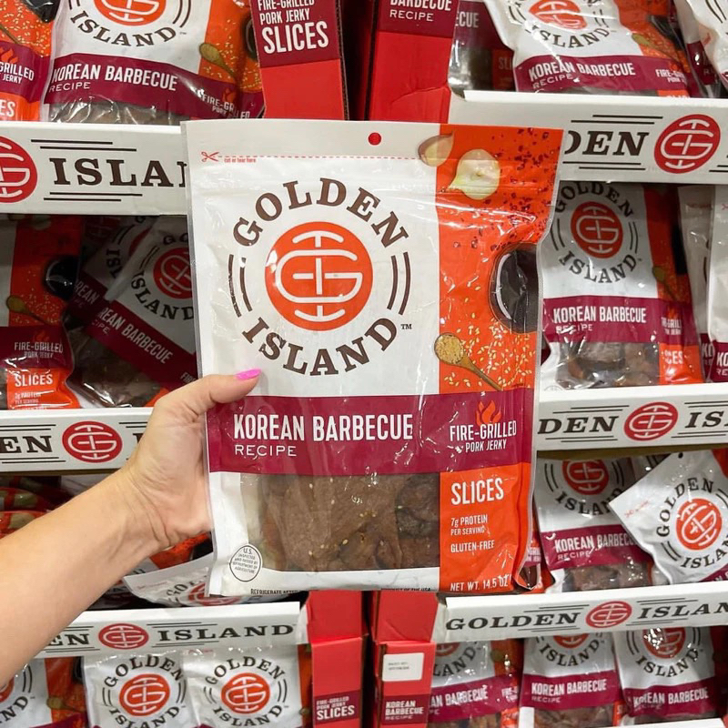 🥩🐖🧄🌶 KHÔ HEO THƯỢNG HẠNG VỊ BBQ TỎI CHUA CAY NGỌT KIỂU HÀN QUỐC CỦA MỸ GOLDEN ISLAND KOREAN BARBECUE