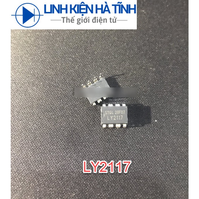 5 con IC NGUỒN LY2117 2117 DIP-8 MỚI
