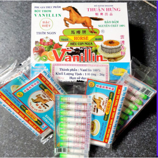 Bột Vani Thuận Hưng 100 Ống: Hương Vị Tự Nhiên Cho Mọi Món Ngon