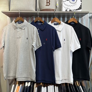 [thanh lý] Áo Polo RALPH LAU.REN THE ICONIC MESH POLO SHIRT - Áo có cổ RL Logo thêu Ngựa