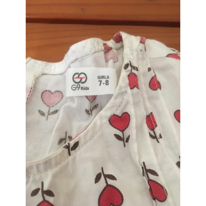 Váy G9 moza  lỗi vương màu vẽ, chất đẹp cho bé gái 7-8 tuổi