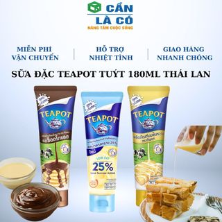  Tuýt Sữa Đặc Teapot Ít Đường  Vani  Socola Thái Lan 