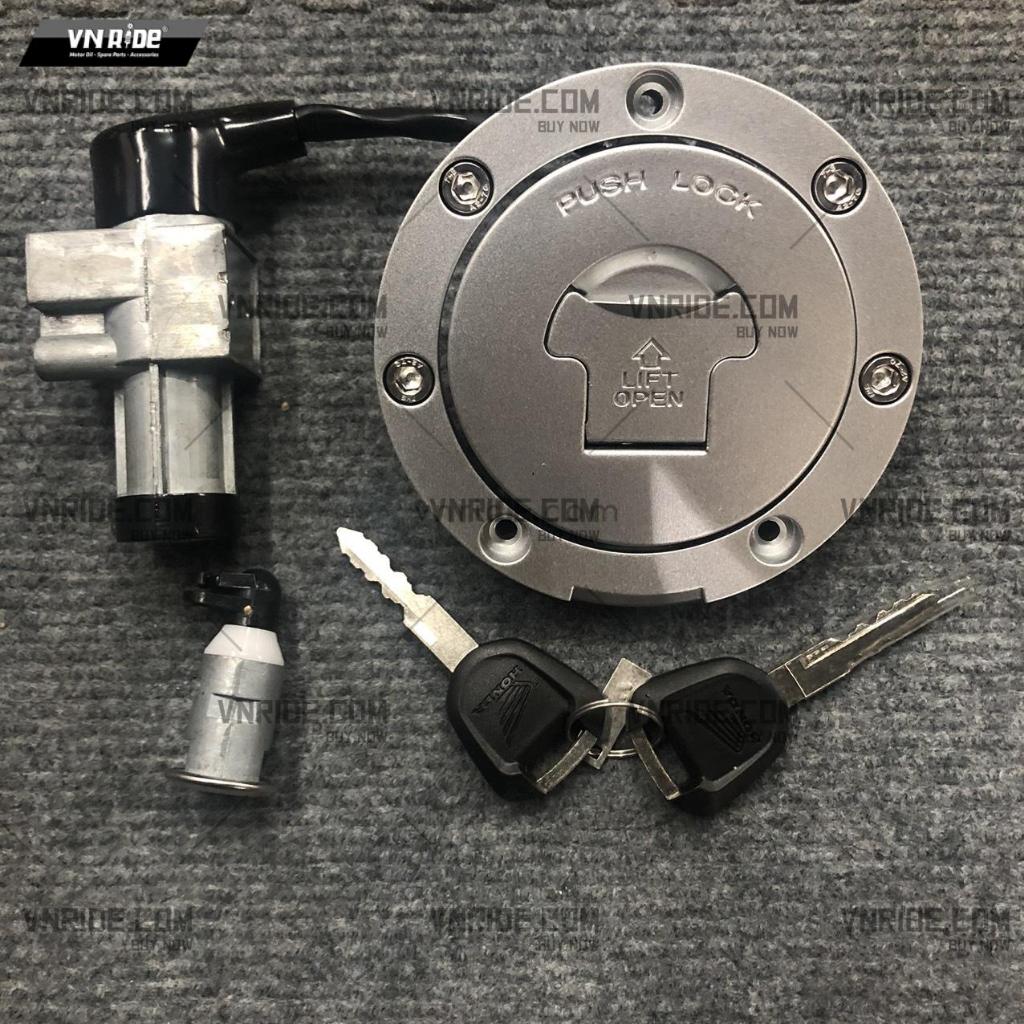 Bộ khóa và khóa bình xăng full CB190R / CBF190R (Chính hãng)