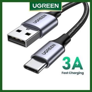 Cáp Sạc USB A to USB-C Đầu nhôm,Dây Bọc Dù Ugreen 60408 60126 60127 60128 US288