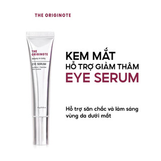 Kem mắt giảm thâm với Caffeine Peptides và chiết xuất cam thảo - Eye Serum The Originote 15g